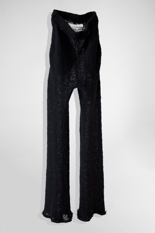 FLARED MESH PANTS - NELLY JOHANSSON