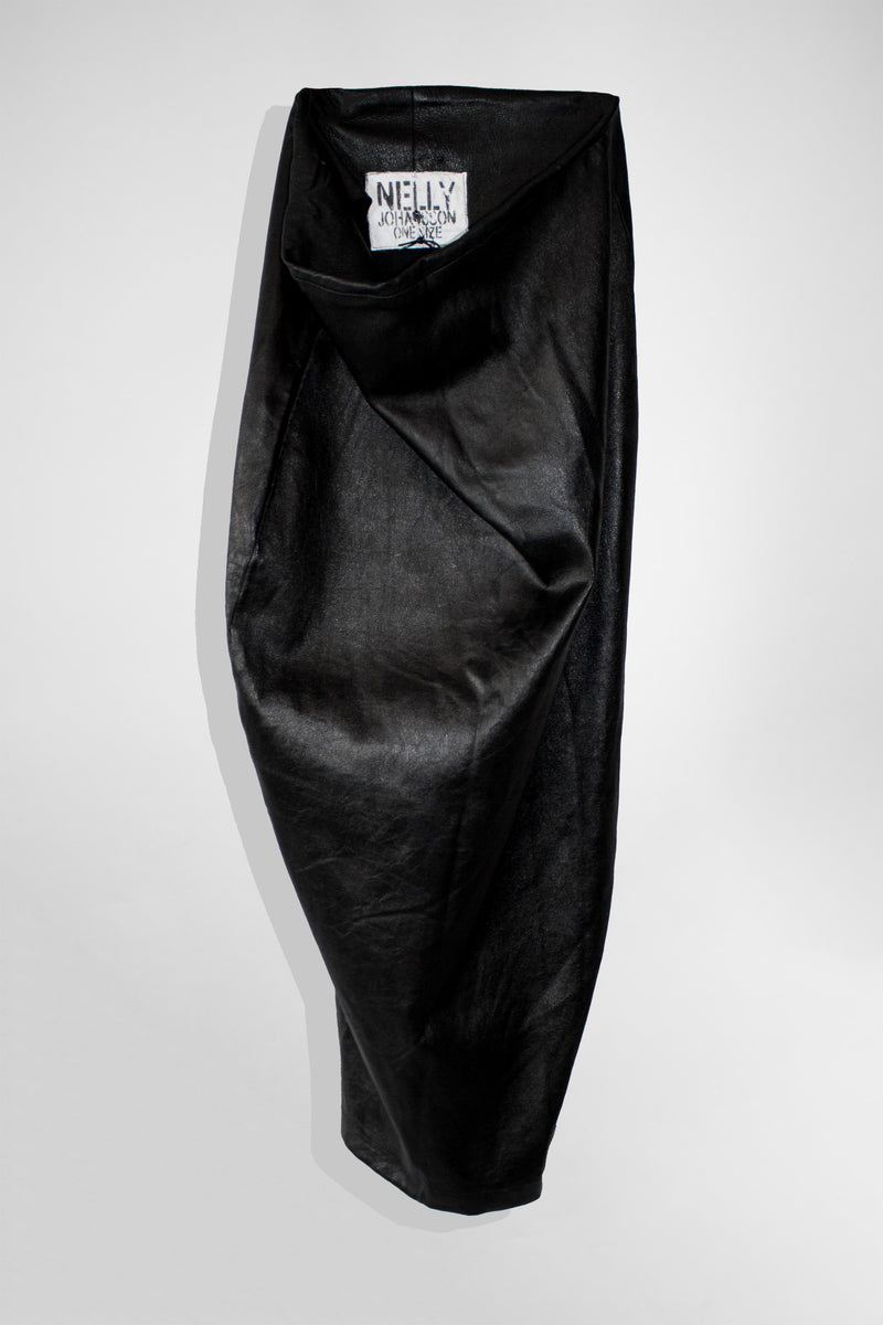 LEATHER PENCIL SKIRT - NELLY JOHANSSON