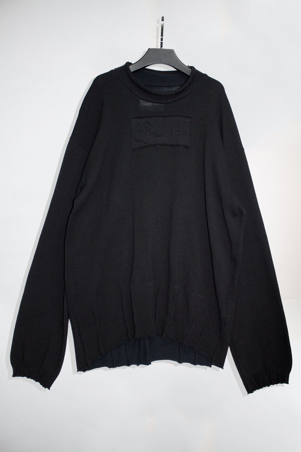 Hand Stitched Merino Wool Sweater - NELLY JOHANSSON
