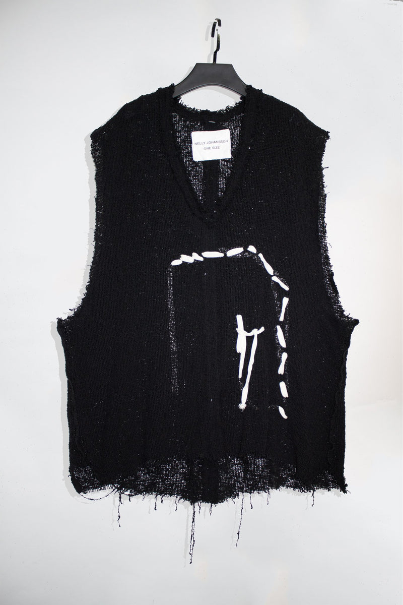 Brodery Knit Vest - NELLY JOHANSSON