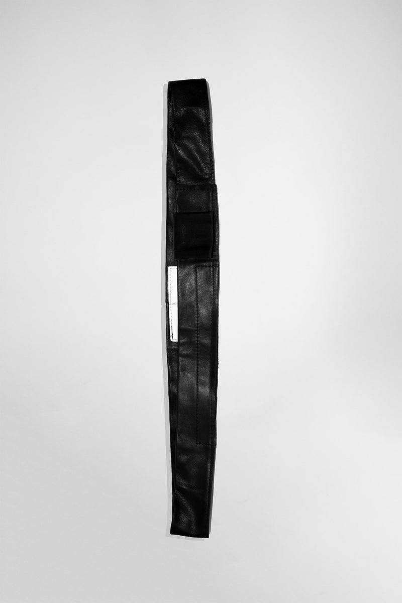 Wide Leather Belt - NELLY JOHANSSON