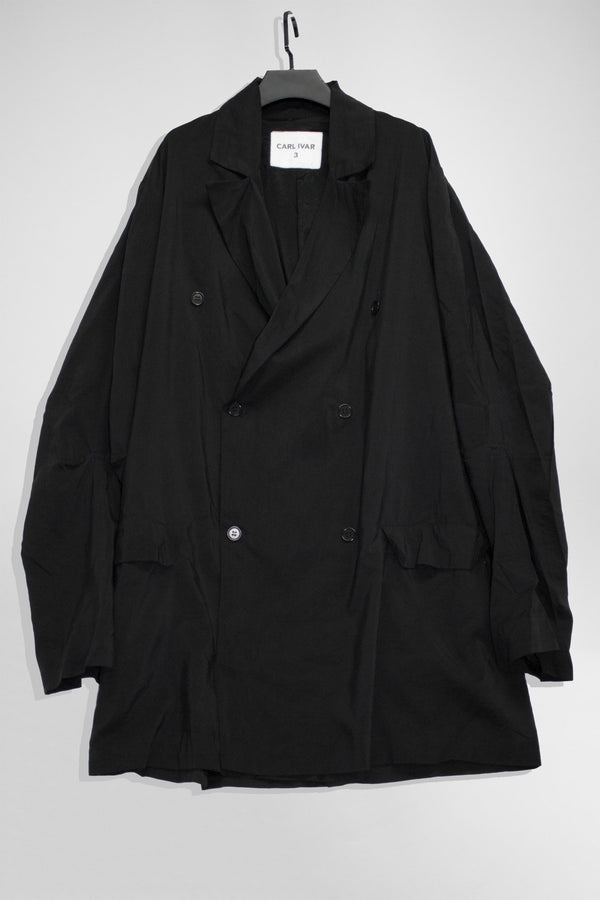 Oversized Cupro Blazer - NELLY JOHANSSON