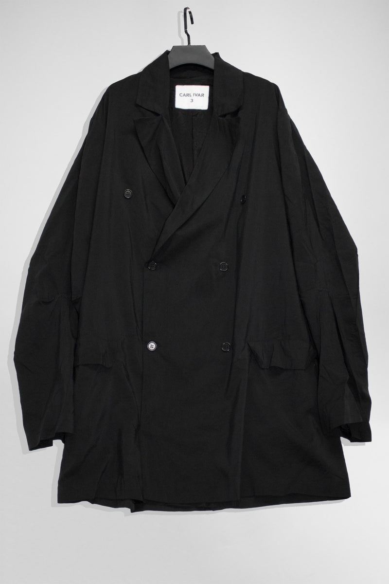Oversized Cupro Blazer - NELLY JOHANSSON