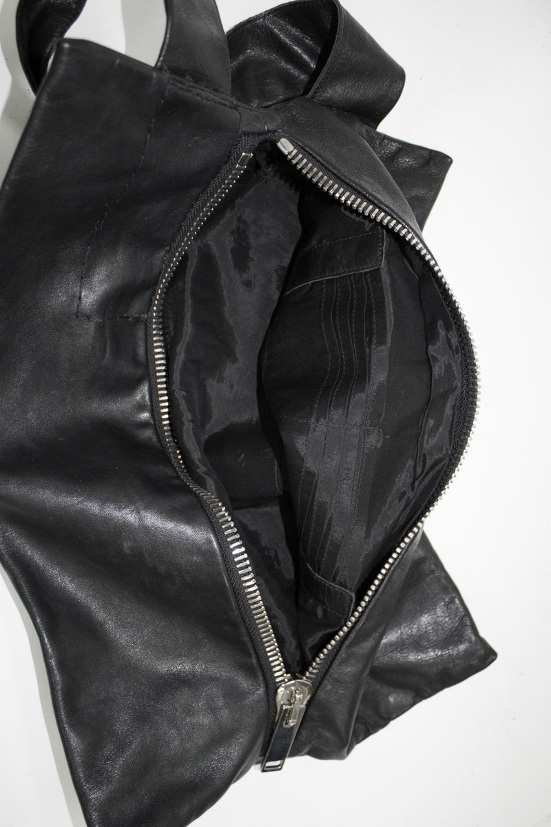 Leather Tote Bag - NELLY JOHANSSON