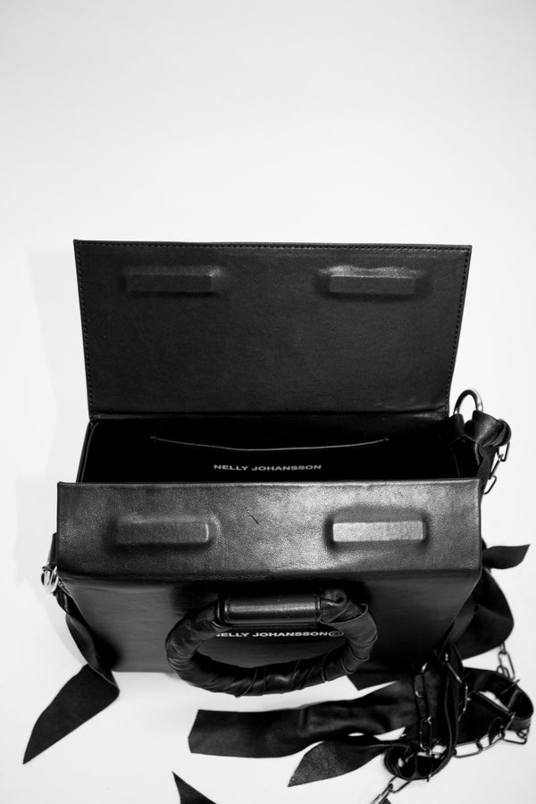 Dinner Leather Box Bag - NELLY JOHANSSON
