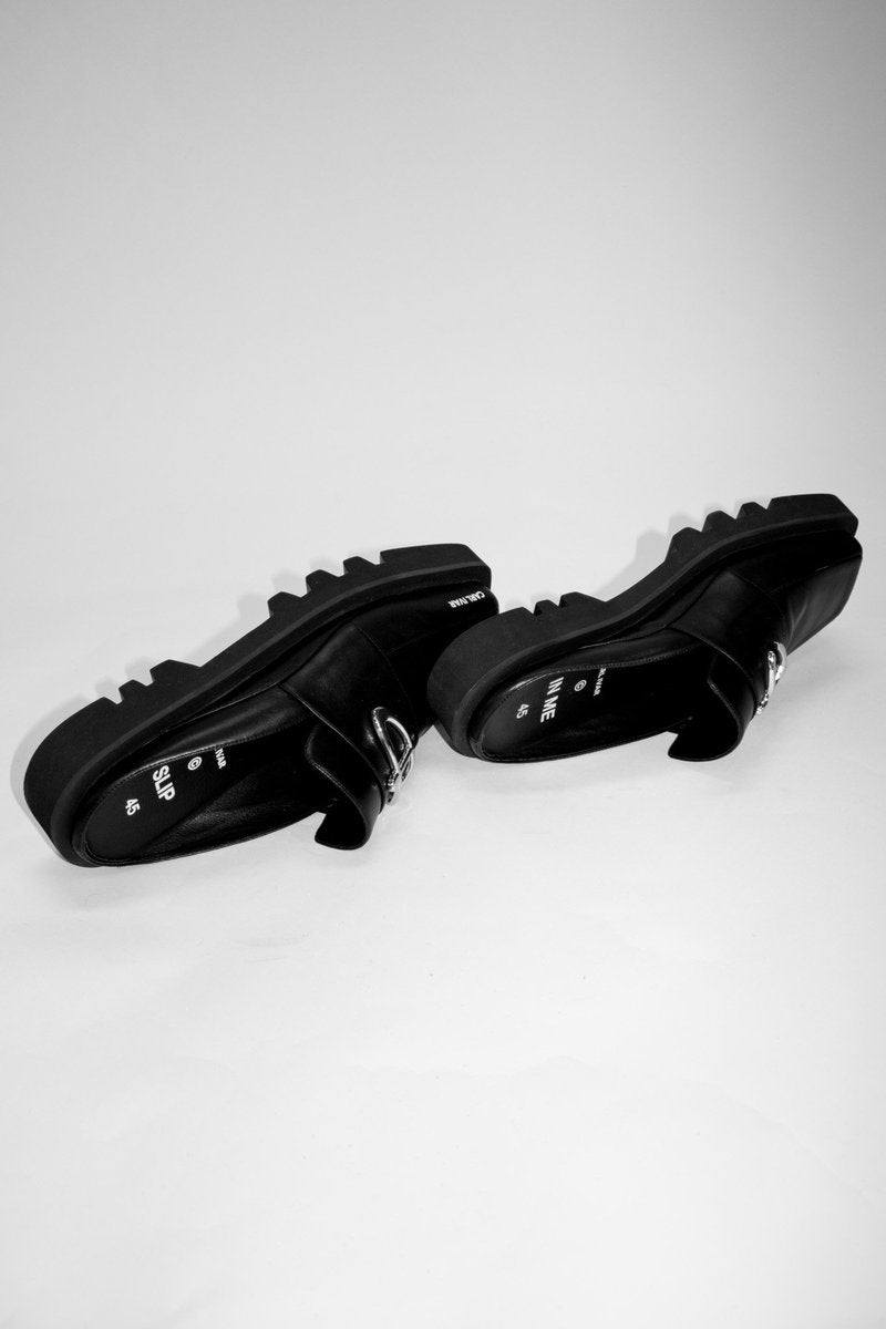 Leather Slip In Loafers W - NELLY JOHANSSON