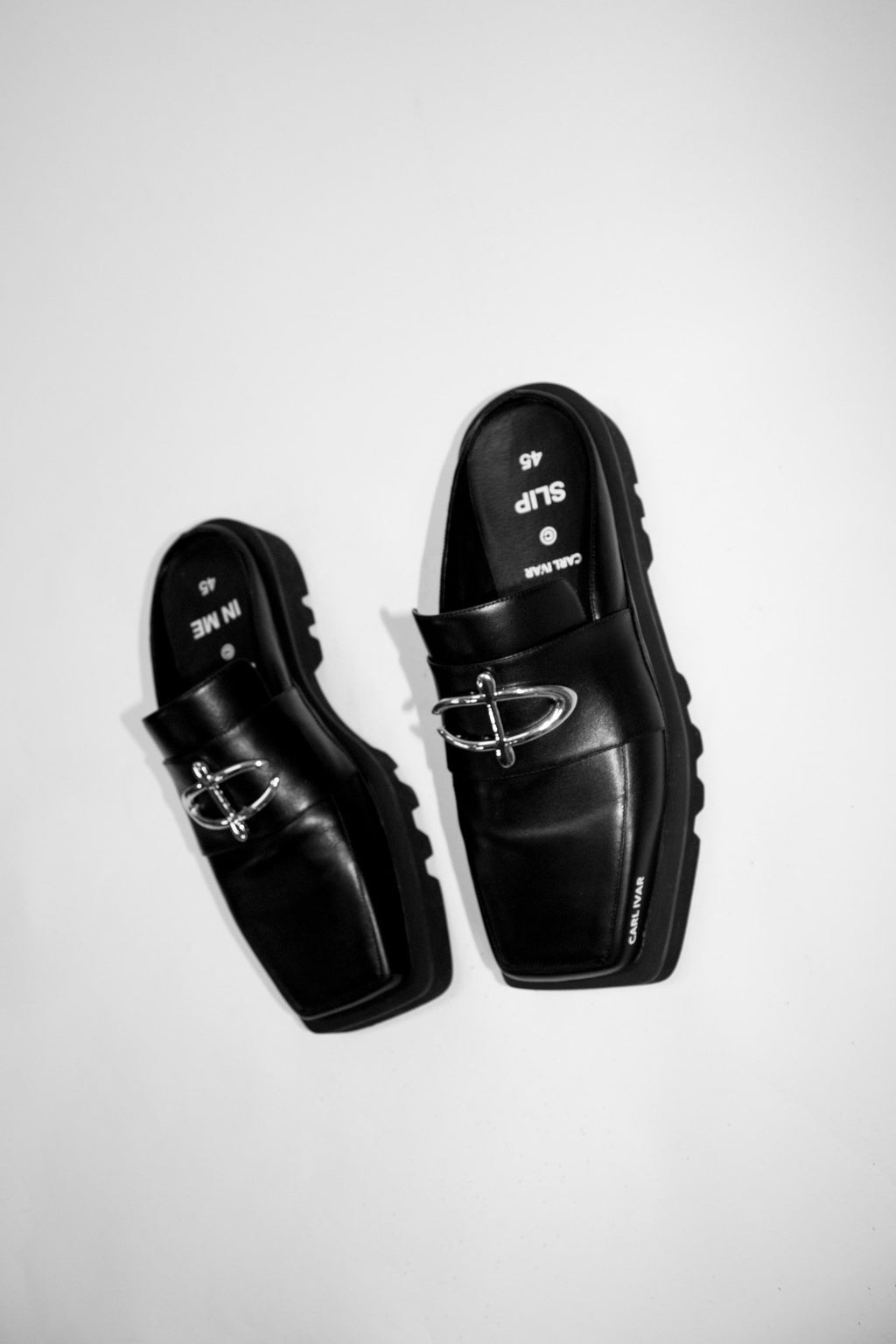 Leather Slip Loafers | NELLY JOHANSSON