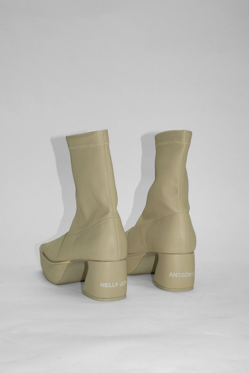 Boxy Open Toe Heels B - NELLY JOHANSSON