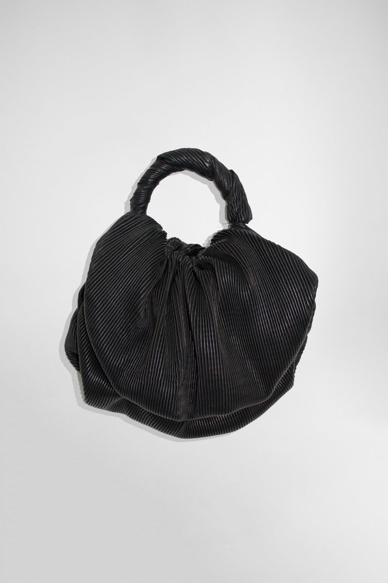 Pleated Leather Bag - NELLY JOHANSSON