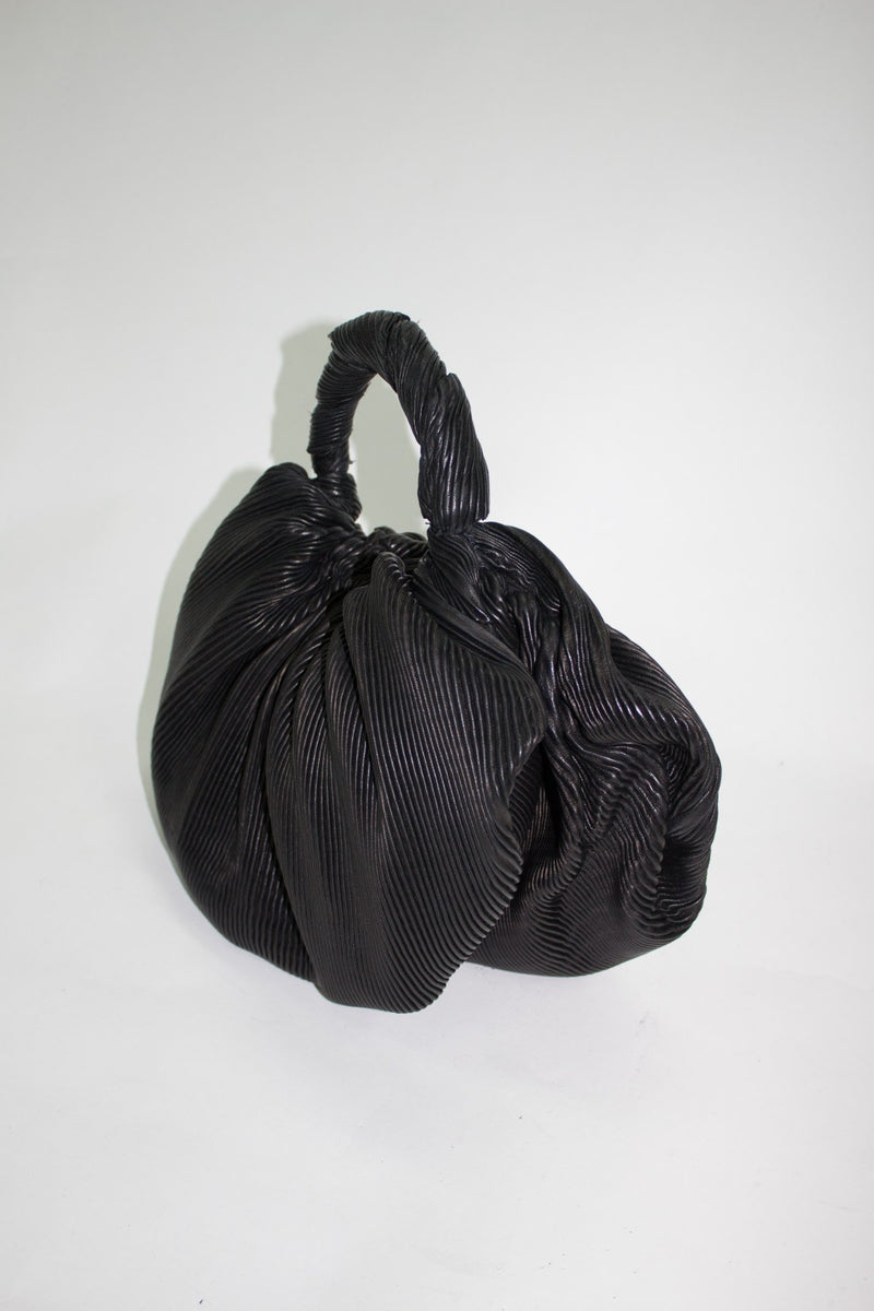 Pleated Leather Bag - NELLY JOHANSSON