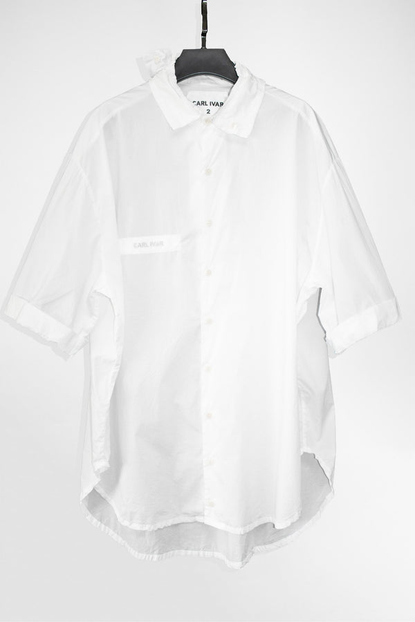 Oversized Concept Short Sleeve Shirt - NELLY JOHANSSON
