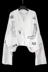 Folded Patch Work Fleece Cardigan - NELLY JOHANSSON