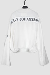 Folded Patch Work Fleece Cardigan - NELLY JOHANSSON