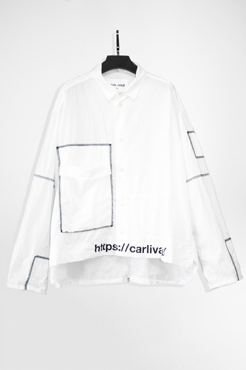 Printed Patch Work Shirt - NELLY JOHANSSON