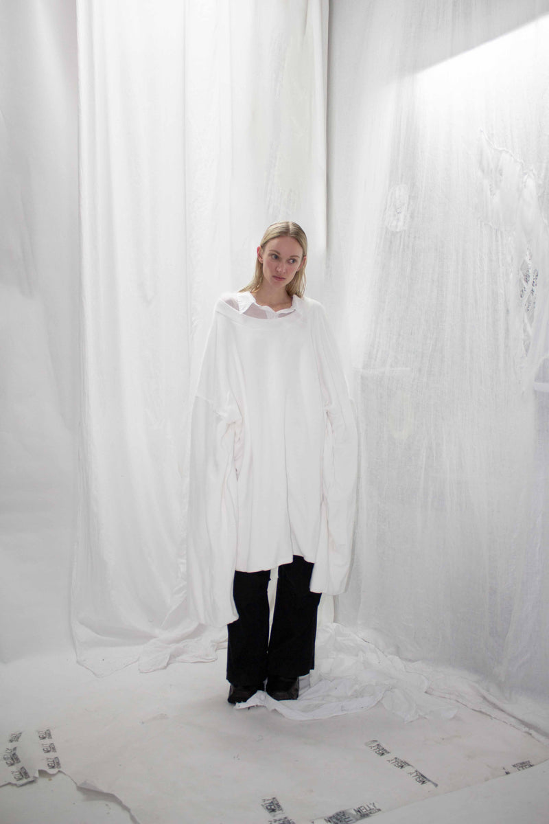 ENORMOUS JERSEY SWEATER - NELLY JOHANSSON