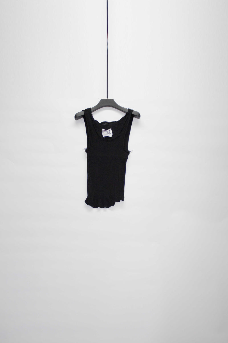 Pleated Crop Tank Top - NELLY JOHANSSON