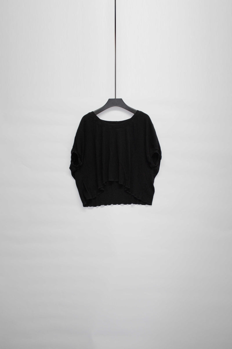 Drop Shoulder Crop Top - NELLY JOHANSSON