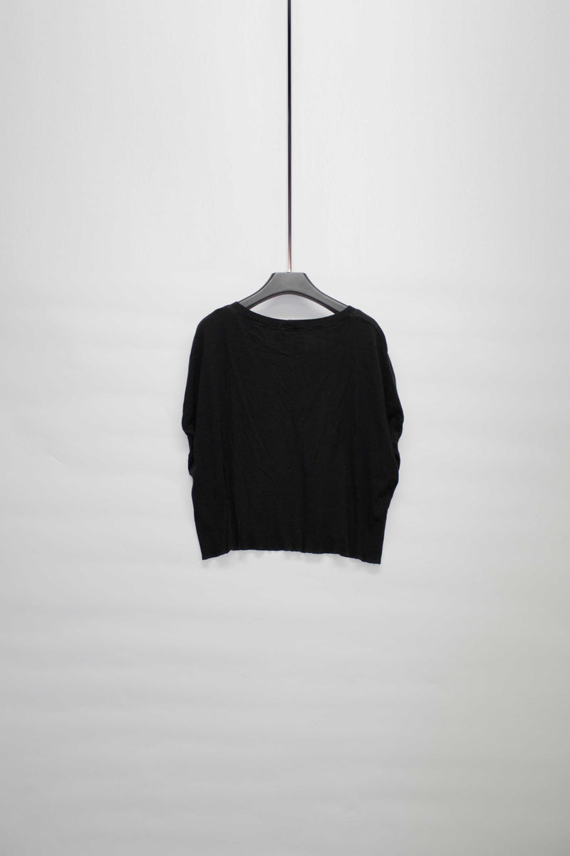 Drop Shoulder Crop Top - NELLY JOHANSSON