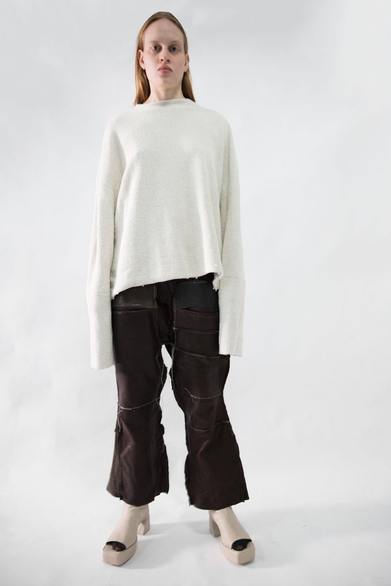 Reversible High Neck Sweater - NELLY JOHANSSON