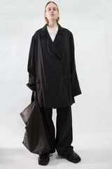 Oversized Cupro Blazer - NELLY JOHANSSON