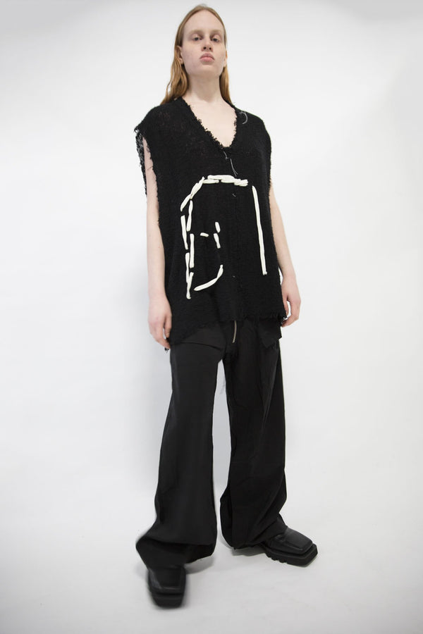 Brodery Knit Vest - NELLY JOHANSSON