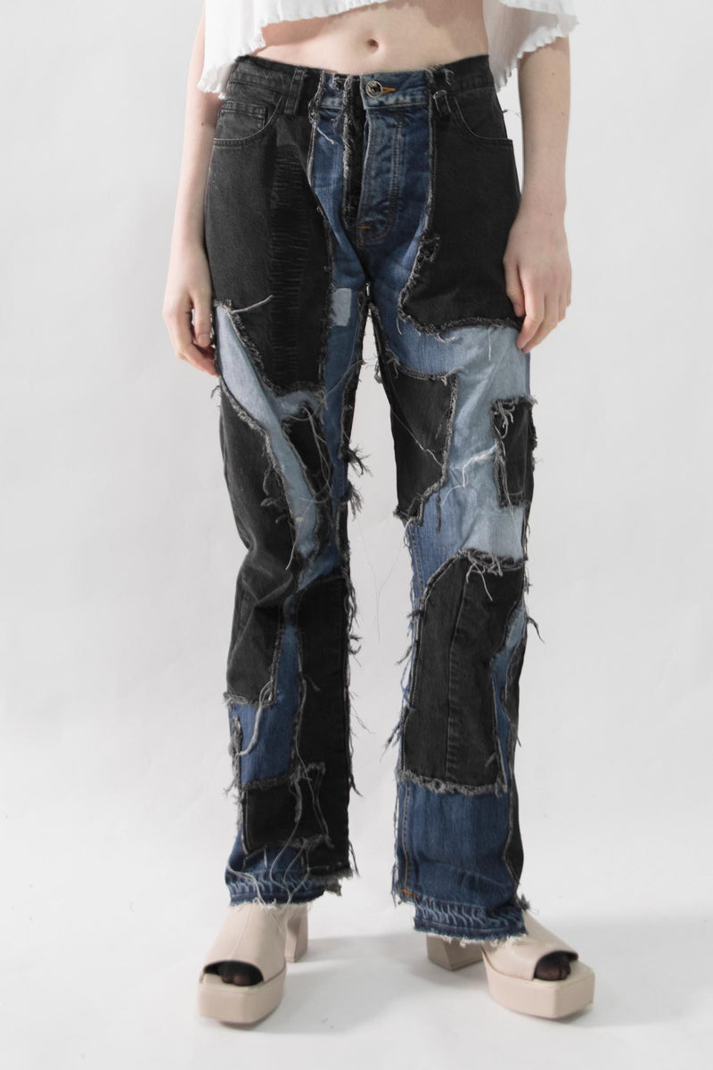 Patch Work Jeans - NELLY JOHANSSON
