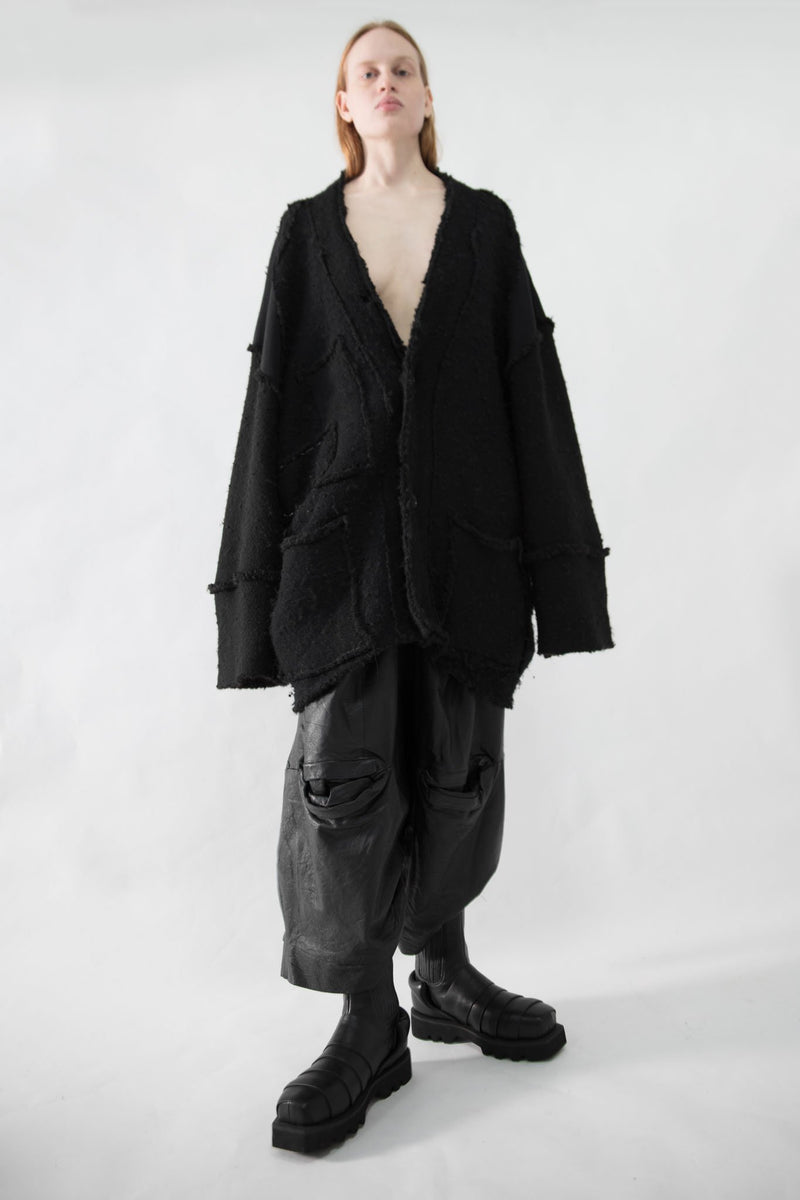 Heavy Knit Alpacka Wool Cardigan - CARL IVAR