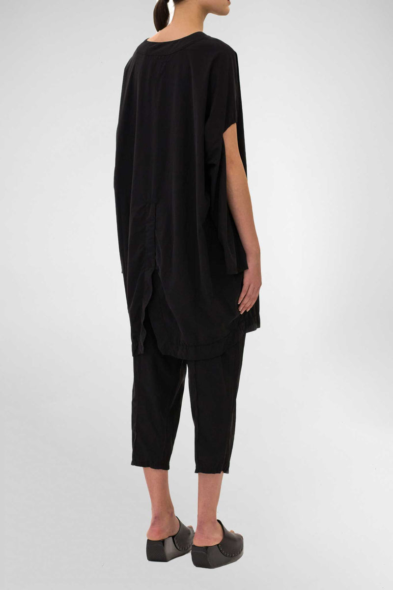 Silk Blend Long Sleeve Dress - NELLY JOHANSSON