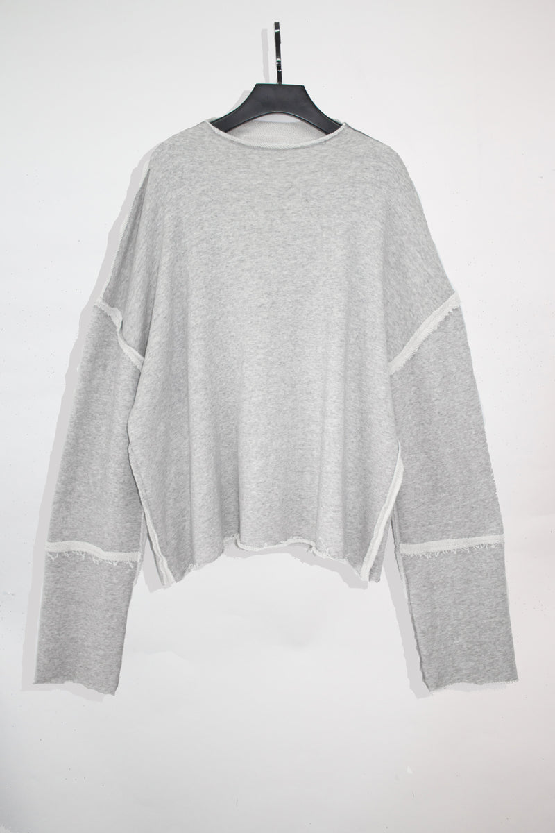 Reversible High Neck Sweater - CARL IVAR - carlivar - 