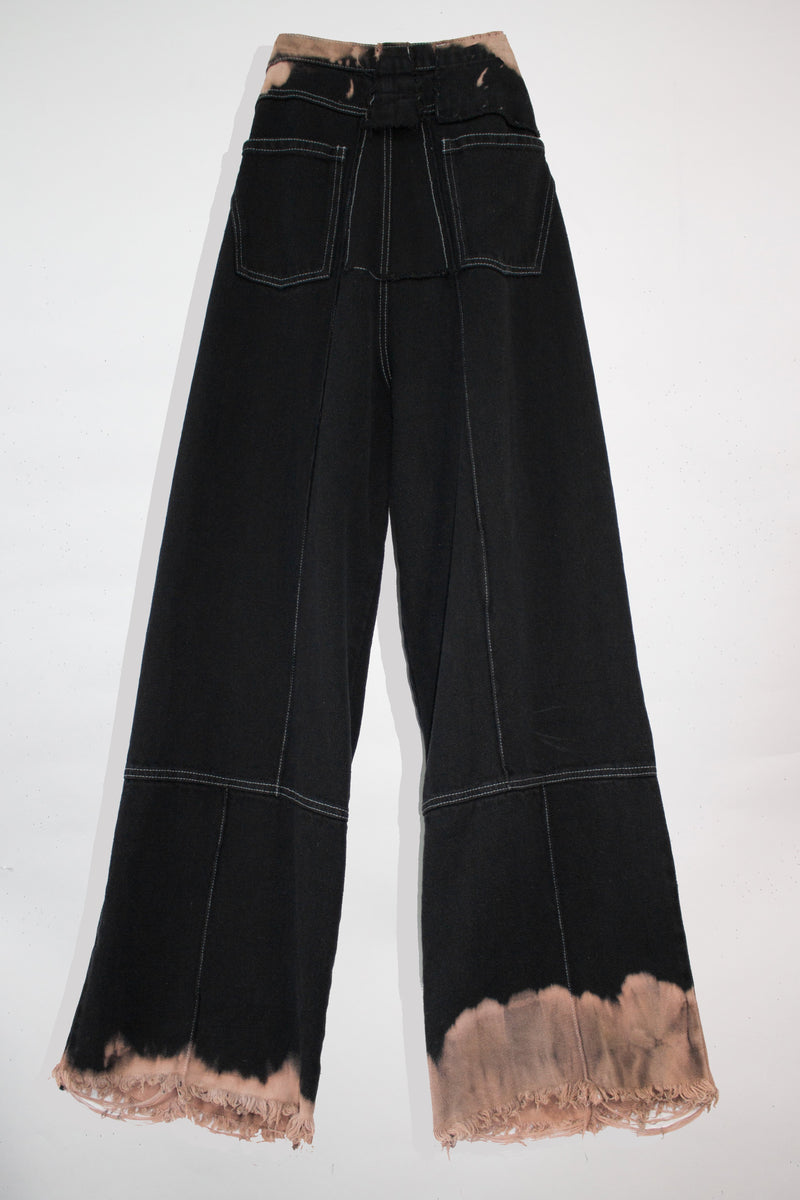Baggy Bleached Hemp Jeans - CARL IVAR - carlivar - 