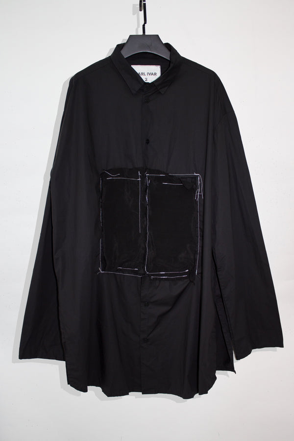 Oversized Deconstructed Dress Shirt - CARL IVAR - carlivar - 