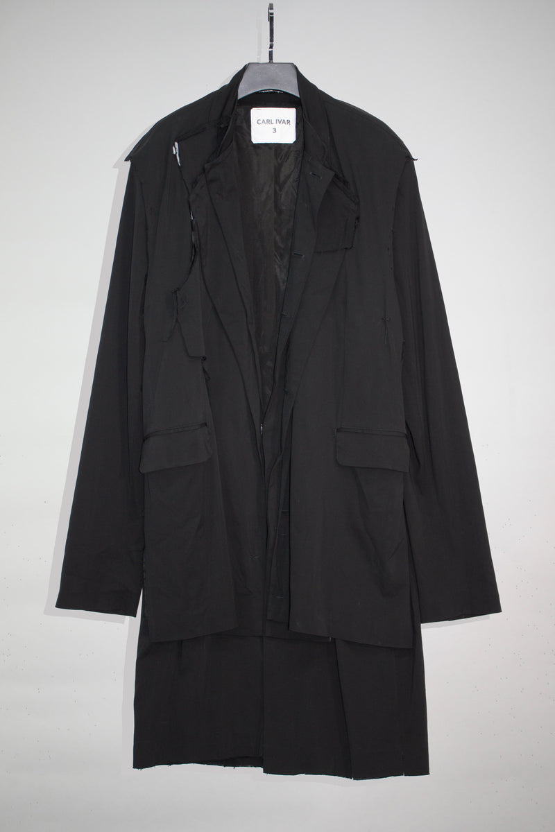 Layered  Deconstructed Coat - CARL IVAR