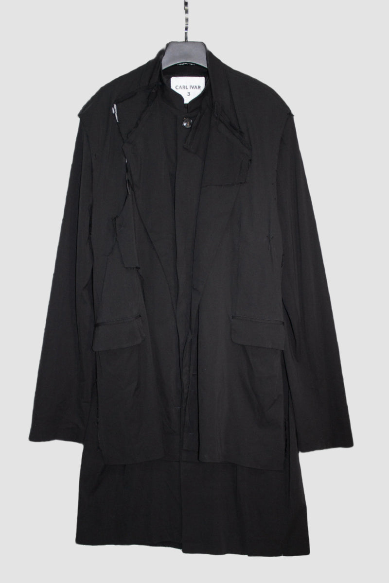 Layered  Deconstructed Coat - CARL IVAR
