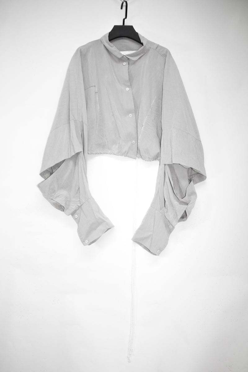 Asymmetrical Drawstring Shirt - CARL IVAR - carlivar - 