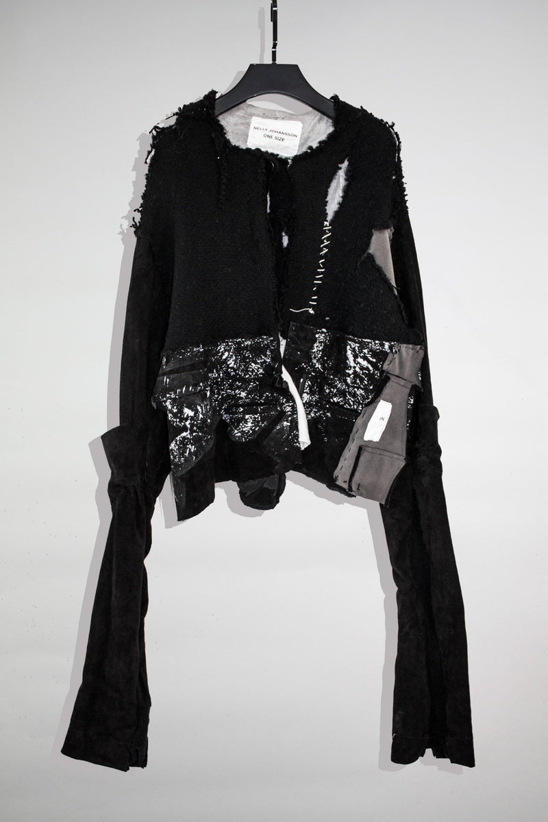 Deconstructed Mix Boyfriend Sweater - CARL IVAR