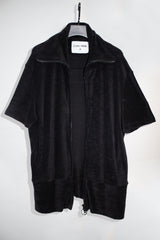 Zip Up Velour T-Shirt - CARL IVAR