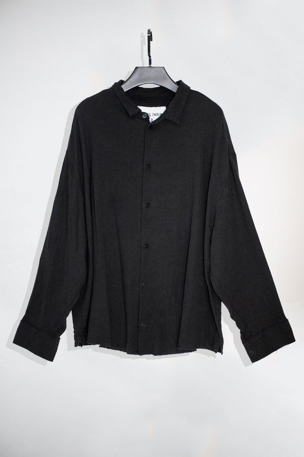Cropped Classic Wool Shirt - CARL IVAR