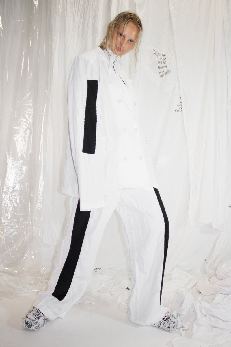 NELLY JOHANSSON STRIPED BLAZER - NELLY JOHANSSON