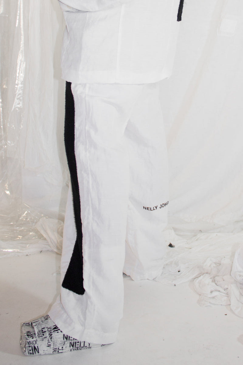 Wide Leg Striped Suit Pants - NELLY JOHANSSON