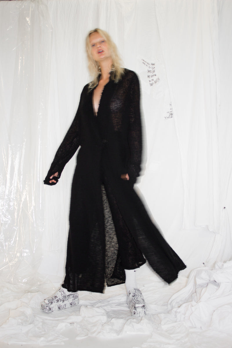 NELLY JOHANSSON MESH COAT - NELLY JOHANSSON