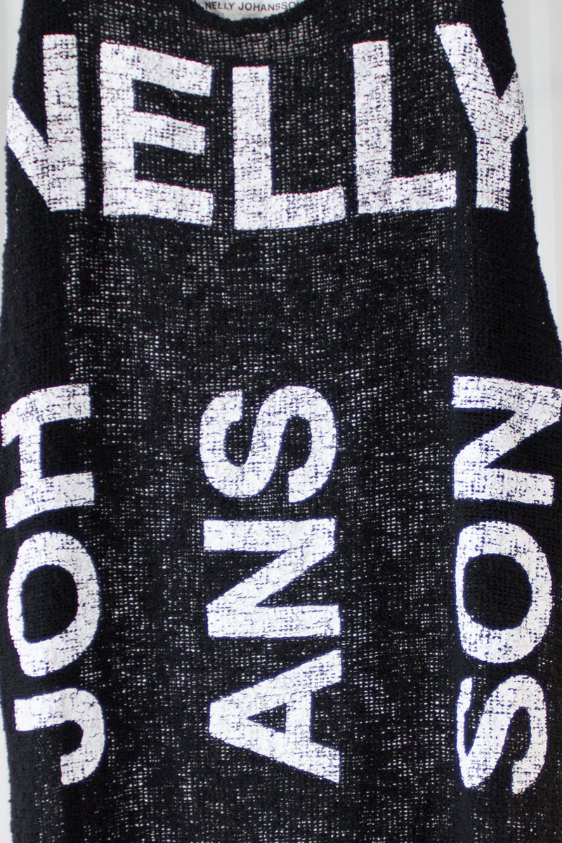 NELLY JOHANSSON PRINTED MESH DRESS - NELLY JOHANSSON