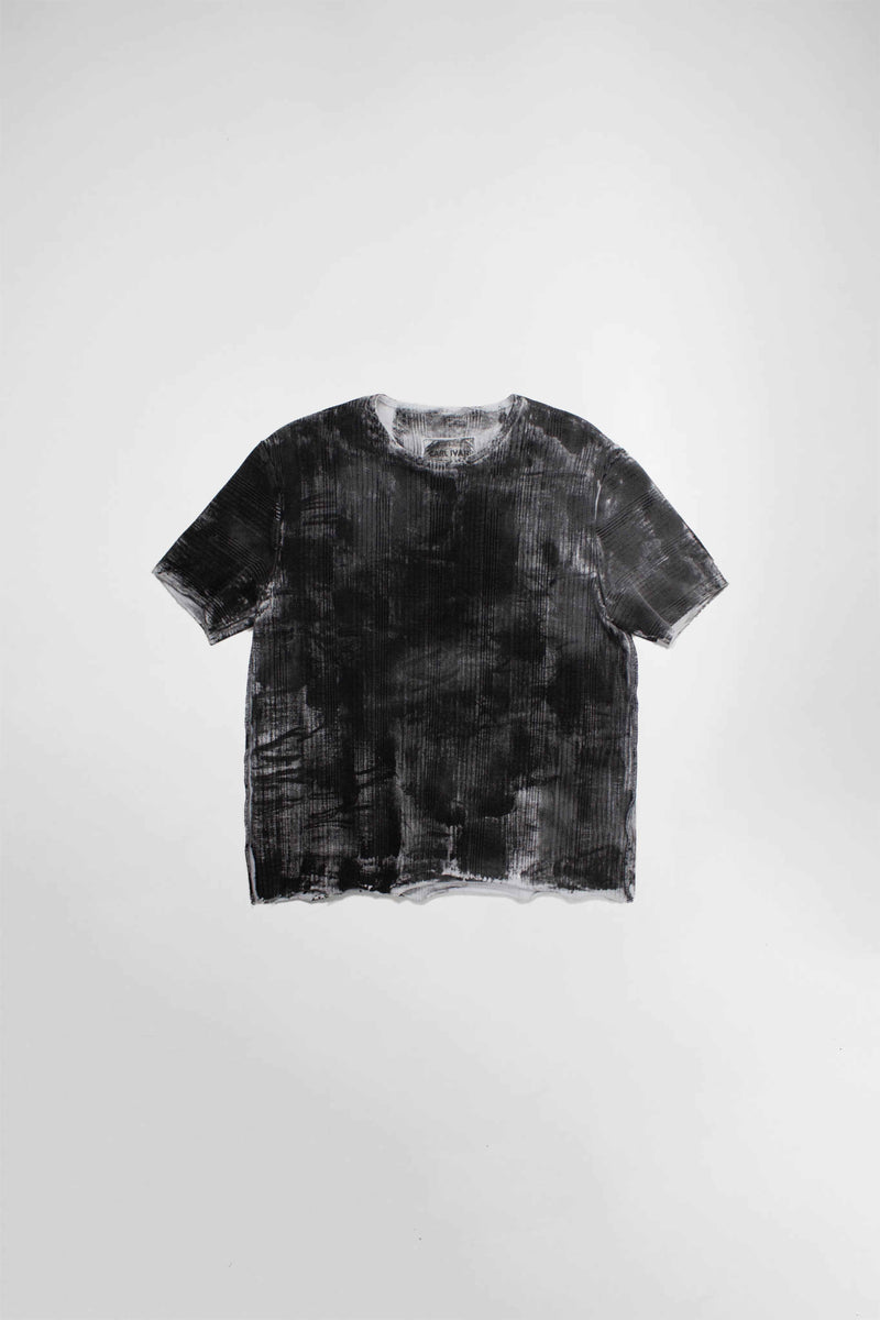 Hand Painted Tonal T-shirt - NELLY JOHANSSON