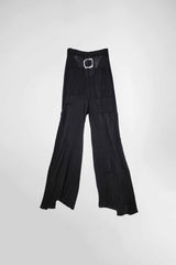 Flared Silk Pants - NELLY JOHANSSON