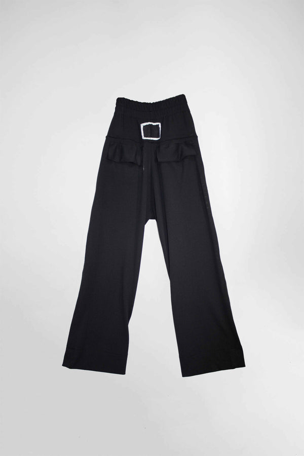 Perforated Loose Suit Pants - NELLY JOHANSSON