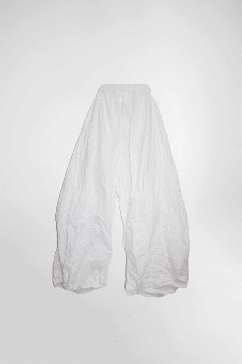 Wide Drawstring Cotton Pants - NELLY JOHANSSON