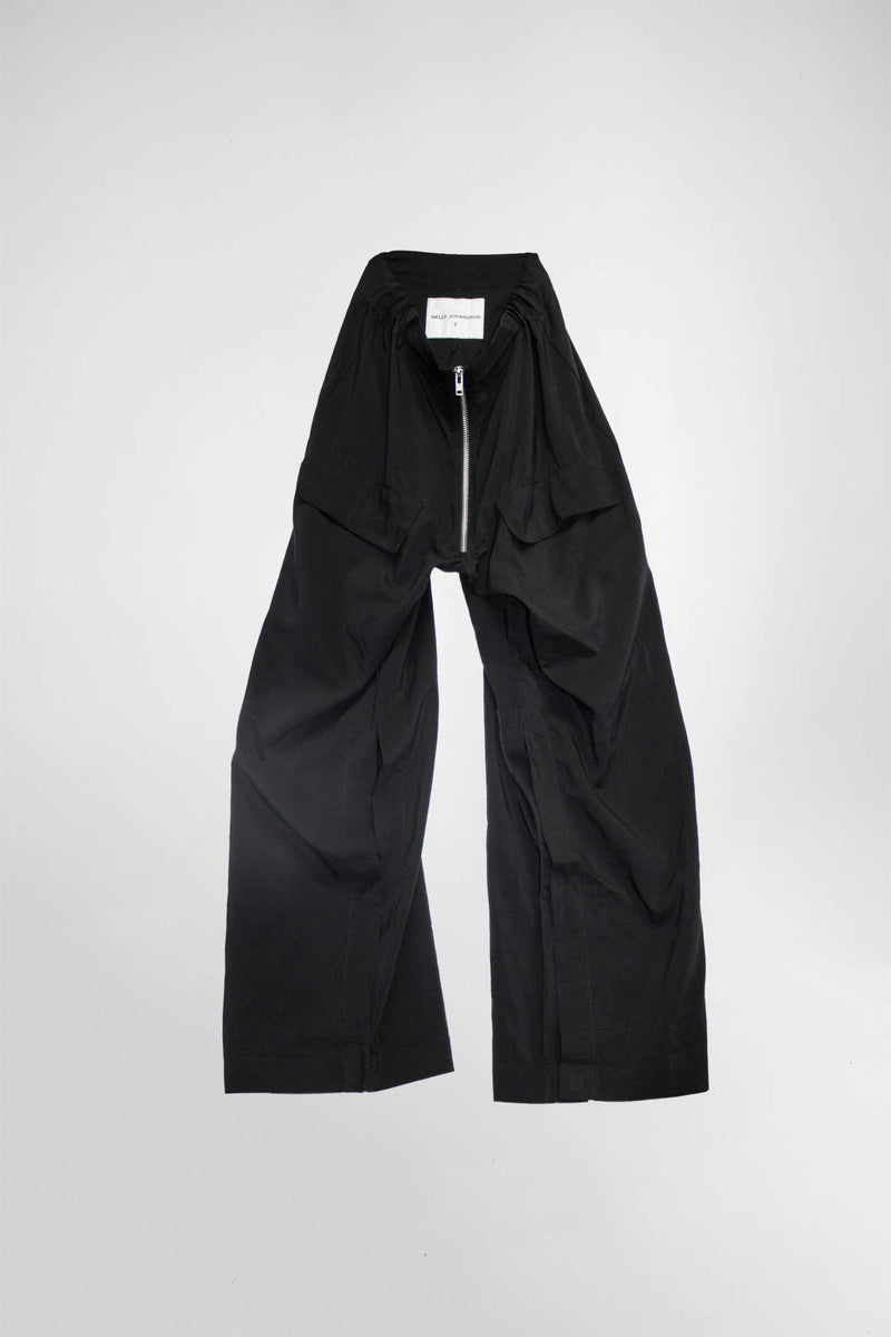 Oversized Cupro Slacks - NELLY JOHANSSON